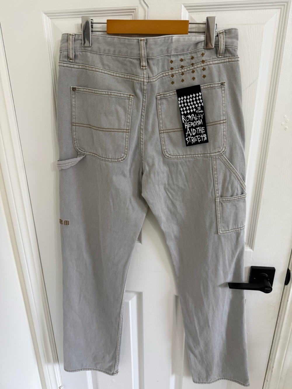 Ksubi flared carpenter jeans
